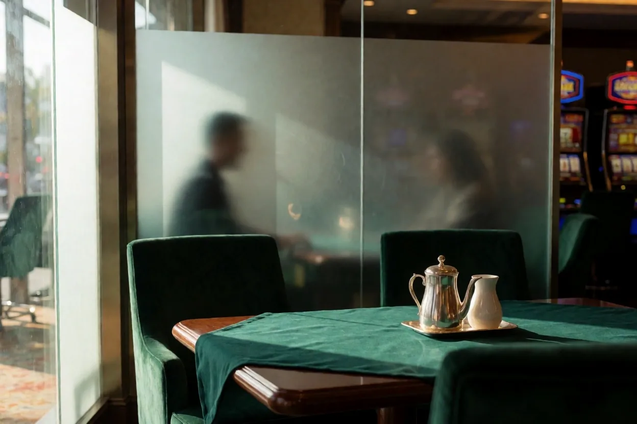 Sfeervolle hoek in de lounge